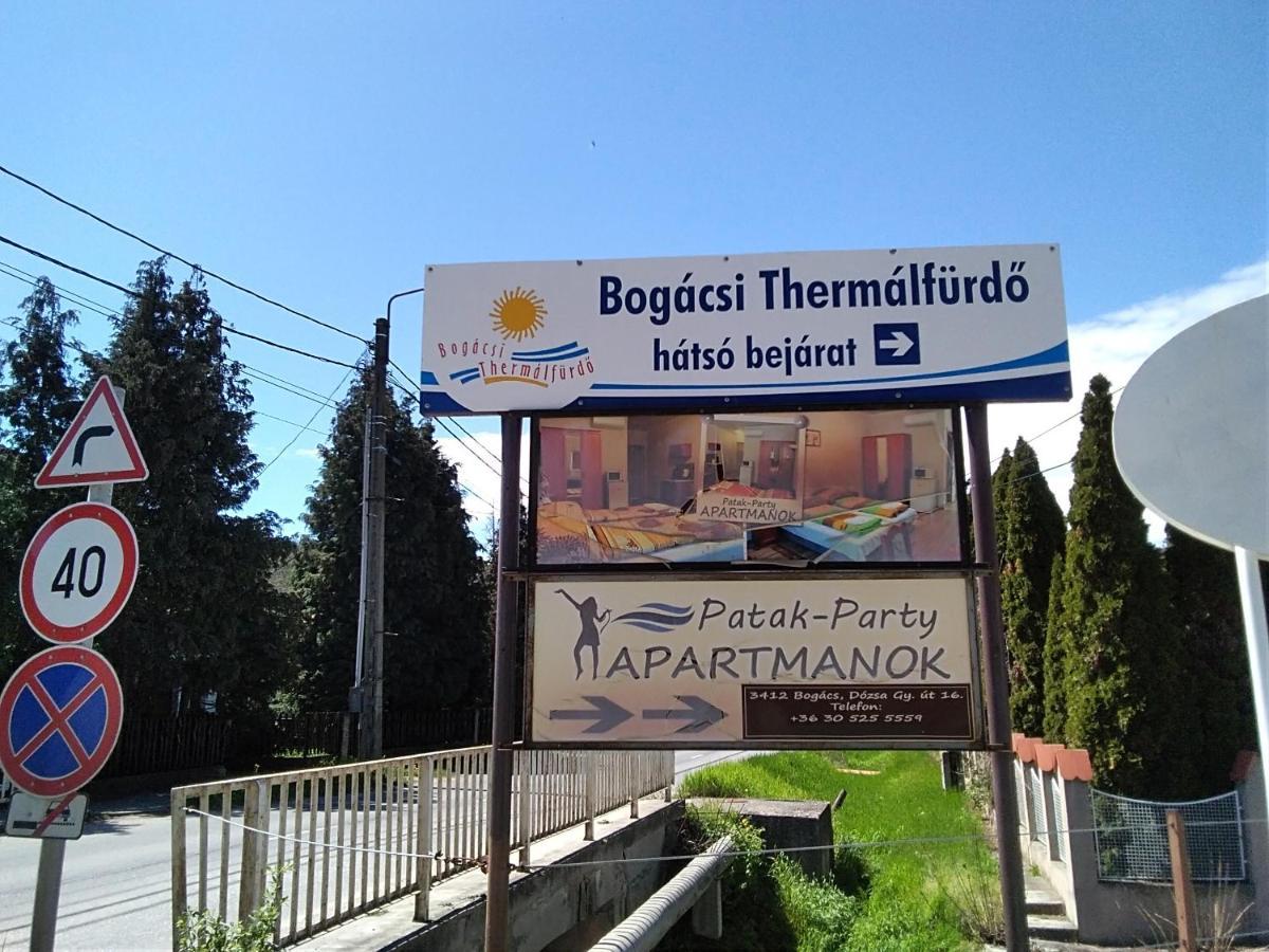 Patak-Party Apartmanok Bogács Exteriér fotografie